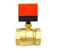 2" Motorized Ball Valve 220V 12V 24V 3-Wire 2 Point Control DN50 Brass Electric Ball Valve(24VAC)