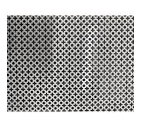 2 mq lamiera forata in alluminio bianco per copertura termosifoni stufe e camine