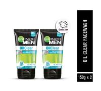 2 n. Garnier Oil Clear Facewash - Oil Control pulizia profonda per uomo - 150...