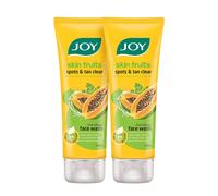 2 n. Joy Skin Fruits Spots & Tan Clear Face Wash con papaya - 100 ml - spedi...