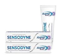 2 n. Sensodyne dentifricio rapido sollievo, dentifricio sensibile - 80 grammi...
