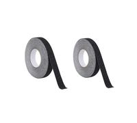 2 NASTRI ADESIVI ANTISCIVOLO NASTRI ANTIPIOGGIA ANTISDRUCCIOLO 19mm x 18M NERO
