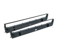 2 nastro inchiostrato per Epson Actionprinter 2500 FX 100 286e FX 1000 nero