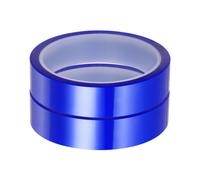 2 Nastro Termico Rotoli 20mmx33m(108pi) per Sublimazione Premere Blu