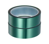 2 Nastro Termico Rotoli 30mmx33m(108pi) per Sublimazione Premere Verde