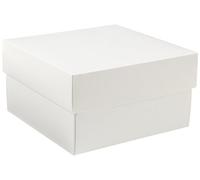 2 Neolab 2901 Kryo scatola portaoggetti con coperchio, scatola, 75 mm, colore: Bianco