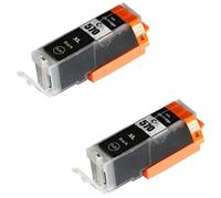2 NERO Cartucce d'inchiostro compatibili per Canon Pixma MG5750 MG5751 MG6850 MG6851 MG7750 TS5050 TS6050 MG5752 MG5753 MG6852 MG6853 TS5051 TS5053 TS6051 TS6052 | PGI-570PGBK XL