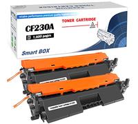 2 Nero Compatibile 30A CF230A Toner Cartuccia con Chip 1600 Pagine per HP LaserJet Pro M203d M203dn M203dw MFP M227fdn M227fdw M227sdn M227d Stampante