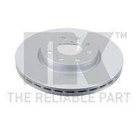 2 NK Dischi Freno Anteriore per Fiat Grande Punto Opel Adam Corsa E