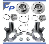 2 Nocca Davanti per Renault Master II + Cuscinetto Mozzo Sensore ABS fino A 2007