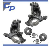 2 Nocca Anteriori per Citroen C2 C3 DS3 C4 Cactus + 2 Cuscinetto Ruota