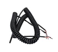 2 nuclei 3 4 0,5 mm .75 cavo a spirale a molla il cavo di trazione da un millimetro quadrato si ritrae automaticamente(3-core,1.2METERS_0.5MM 20AWG)