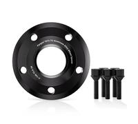 2 O 4 Pezzi Per Golf 7 Mk7 15 20 25 30 Mm 5x112 CB 57.1 M14*1.5 Car Hub Centric Distanziale Ruota Forgiato Nero Piastra Flangiata Distanziale Ruota Adattatore(4pcs 20mm)