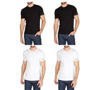 2 O 4 T-SHIRT GIROCOLLO MAGLIA UOMO KAPPA CALDO 100%COTONE K1306 LOGO POLSINI