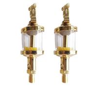 2 oliatori a goccia BSP, filettatura G1/4, 50 ml, olio a goccia a vista, valvola ad ago, ricambio per apparecchiature industriali