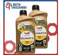2 Olio Total 5W30 Quartz Ineo RCP Olio Acea C3 Motore 1.5 BlueHDI FPW9.55535/03