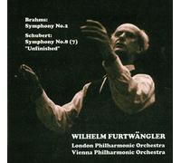 ブラームス:交響曲第2番ニ長調 Op.73 他 [モノラル] (Brahms: Sym No.2, Schubert: Sym No.8 / Furtwangler, LPO. VPO. )