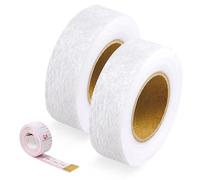 2 Pacchetti Orlo Svelto Termoadesivo Nastro Biadesivo Per Tessuti, Nastro Termoadesivo Per Tessuti,Biadesivo Per Tessuti No Sew No Iron Per Riparare Tende/Pantaloni/Gonne(24m lunghezza/2cm larghezza)