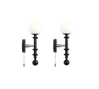 2 pacchetti vintage in campagna per interni sconce calda luce 3000k e14 apparecchi per lampada a parete con illuminazione a parete lampada da monte a parete per camino per comò per scale Made in