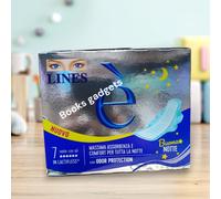 84pz Lines È Assorbenti notte con ali in Lactifless con Odor Protection