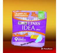 Lines Assorbenti Idea Ultra con Ali Ipoallergenico 24 confezioni (216 assorbenti)