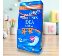 6 Conf. (72 Assorbenti) Lines Idea Sottile Giorno Anatomico Disteso x perdite
