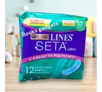 LINES SETA ULTRA ASSORBENTI ANATOMICO DWCT 12 PEZZI