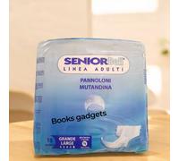 2 Pacchi (30 Pannoloni Mutandina) Senior Bell Pannolone x Incontinenti Tg. Large