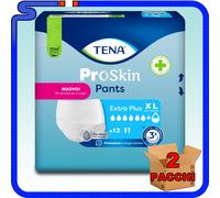 PANNOLONE A MUTANDINA TENA PANTS EXTRA PLUS XL 12 PEZZI