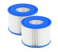 2 pacchi di cartucce filtranti di ricambio tipo VI per spa e vasche idromassaggio - per filtri pompa piscina Coleman SaluSpa 90352E, 58323E, 58323, filtro Bestway, Lay-Z Spa, Intex, dimensione filtro 