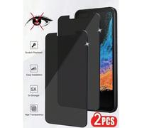 [2 Pacchi] Pellicola protettiva per schermo del telefono anti-spia, Protezione in vetro temperato per la privacy compatibile con telefoni, inclusi Reno 13, Reno 13F, Reno 14F, A98 e A5 Pro. Caratteris