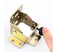 2 PACCO ripiano pieghevole a 90 gradi cerniera autobloccante gambe in acciaio laminato a freddo tavolo pieghevole gambe del letto cerniere di supporto nascoste per estendere le gambe del tavolo