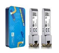 2 pack, 1000BASE-T SFP Transceiver, SFP a RJ45, 1.25G Copper SFP a Ethernet Modulo Compatibile con Cisco GLC-T/SFP-GE-T,Netgear AGM734, MA-SFP-1GB-TX, Ubiquiti UniFi UF-RJ45-1G, Mikrotik S-RJ01...