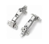 2-Pack 165 Soft-Close Cabinet Hinges for Kitchen & Furniture - 35mm Full Overlay Concealed Door Hardware