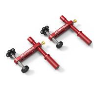 2 Pack 19mm/20mm Bench Dog Hole Hold Down morsetti morsetto da tavolo MFT ad azione rapida con cuscinetti protettivi strumento per la lavorazione del legno di ENJOYWOOD