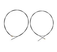 2 Pack 36 Inch Heavy Duty Rotary Latch Cables for Leer Truck Caps Premium Metal and Rubber Construction with Protective Coating OE Replacement 92579 Fit 100XL 100XR 100XQ Century