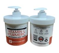 2-pack Advanced Clinicals Vitamina C + Curcuma Illuminante Viso Body & Crema