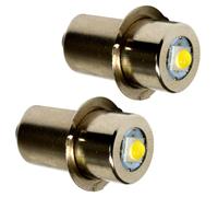 2-Pack Alta Potenza Upgrade Lampadina 3W LED 150LM per Ryobi Uno + Worklight