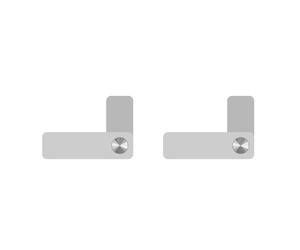 2 Pack Alzatina Pc Portatile Rialzo Computer Supporto Per Tablet