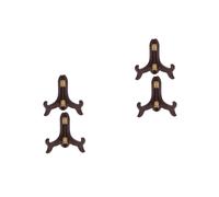 2 Pack Alzatina Portapiatti Da Tè Certificato Legno Espositore Per Dolci Tavolo