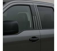 2 Pack B Pillar Sticker Decal 12x21.5 Car Pillar Decals, Personalized Car Center Pillars Sticker, Waterproof, for Cars Side Door Trim Decoration (#A1,4 Pcs)