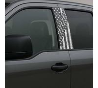 2 Pack B Pillar Sticker Decal 12x21.5 Car Pillar Decals, Personalized Car Center Pillars Sticker, Waterproof, for Cars Side Door Trim Decoration (#A3,2 Pcs)