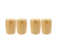 2 Pack Barattolo Per Stuzzicadenti in Bambù Piccolo Porta Dello Festa