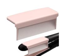 2 Pack Barber Straightening Comb Attachment Hair,V Type Barber Straightening Comb Attachment for Hair Flat Iron Comb,Hairdressing for Hair Straightener Electric Hair Splint,Hair Styling Tools