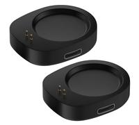 2 Pack caricatore per orologio di tipo C, caricatore magnetico compatibile con AMAZFIT T-Rex 3/Balance Tipo C Base cavo di ricarica convertitore con protezione da sovratensione e sovracorrente