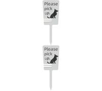 2 Pack Cartello Per Animali Domestici Da Giardino Arredamento Cani Segni Del