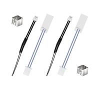 2 Pack Ceramic Heater and Thermistor for Centauri Carbon, 3D Printer Accessories Ceramic Heater 320℃ High Temperature Thermistor and Fixing Clip for Elegoo Centauri