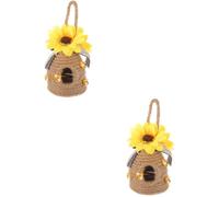 2 Pack Ciondolo Del Festival Delle Api Decorazione Decorazioni Nido D'ape