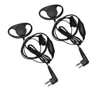 2-Pack D Forma Auricolare Cuffie Per Motorola CLS CP Dtr Fd Mv Rdu Sv Xu Serie