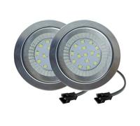 2-Pack DC 12V Range Hood Lamp 1.5W LED Warm White 3000K with SM Male Connector Kitchen Light Smoke Exhauster